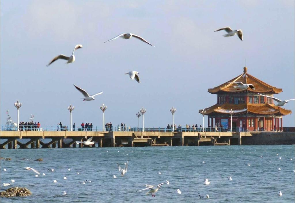 Qingdao Blue Horizon Hotel Laoshan Екстериор снимка
